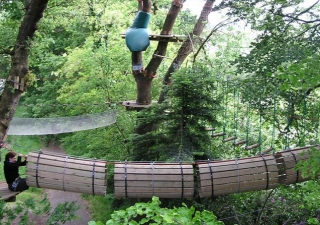 Parcours aventure en hauteur dans le 29